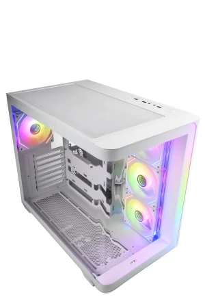 FSP M580-WP/Midi Tower/Transpar./Bílá - obrázek 3