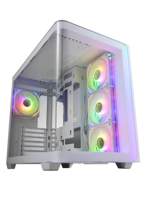 FSP M580-WP/Midi Tower/Transpar./Bílá - obrázek 4