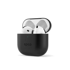 Epico silikonové pouzdro pro AirPods 4 - černá - obrázek 3