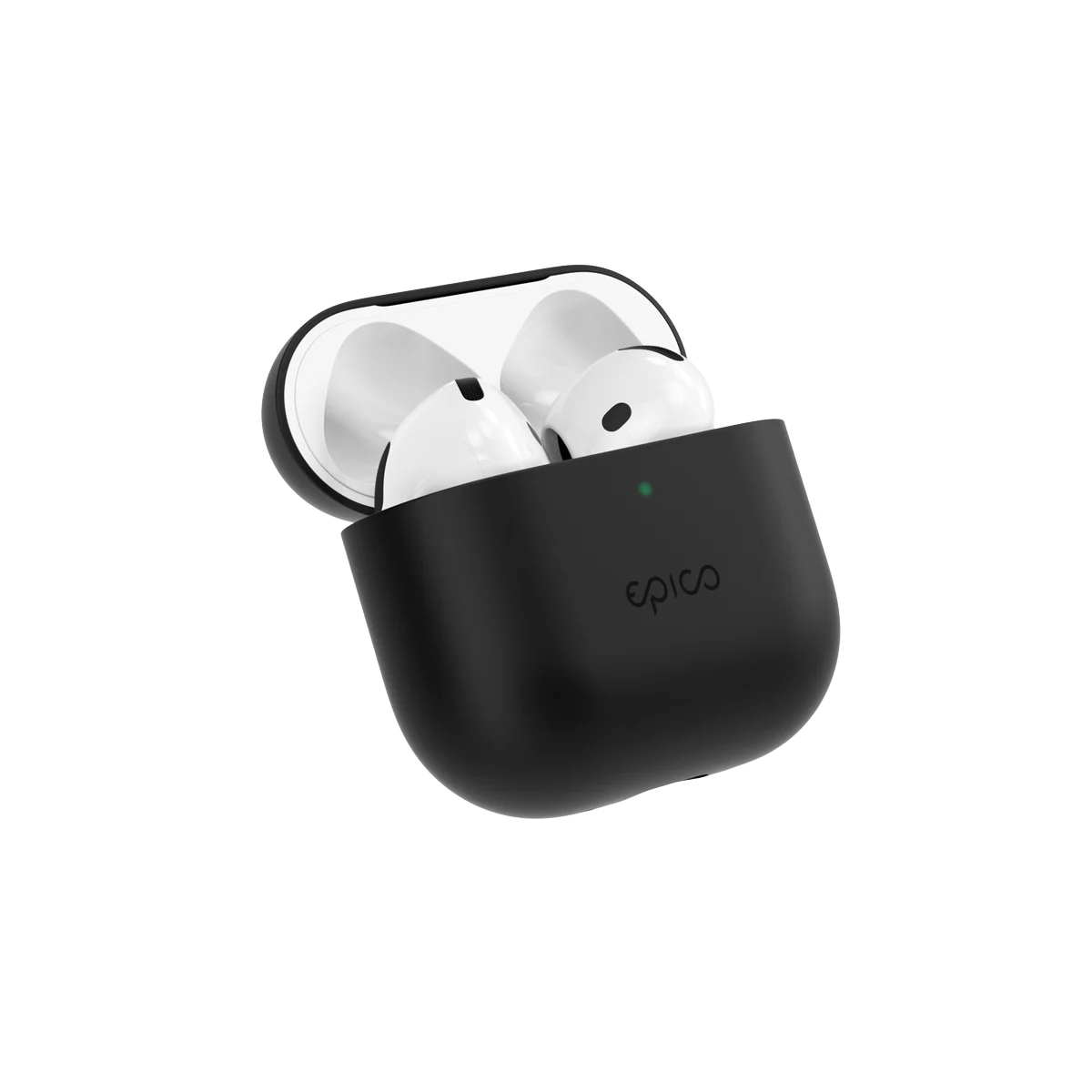 Epico silikonové pouzdro pro AirPods 4 - černá