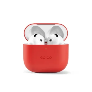 Epico silikonové pouzdro pro AirPods 4  - červená - obrázek 4