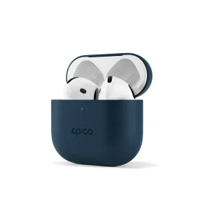 Epico silikonové pouzdro pro AirPods 4 - modrá - obrázek 3
