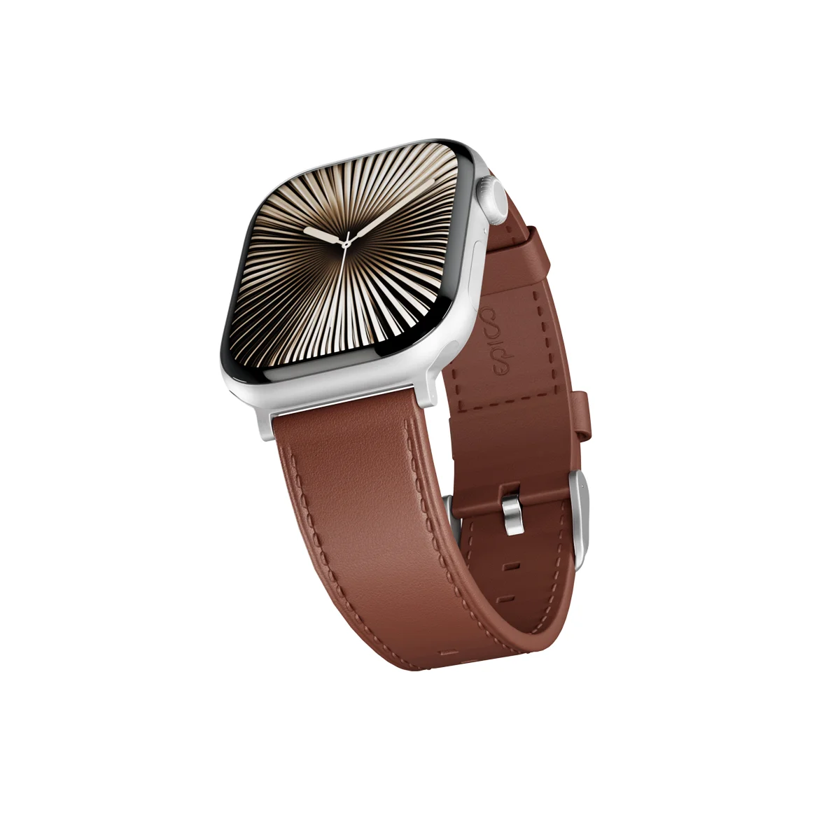 Epico Watch Strap Leather 42/44/45/46/49 - hnědá