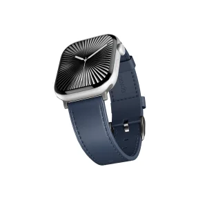 Epico Watch Strap Leather 42/44/45/46/49 - modrá
