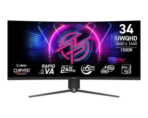MSI MPG 346CQRF X24 34" VA wQHD 240Hz 0,5ms černý