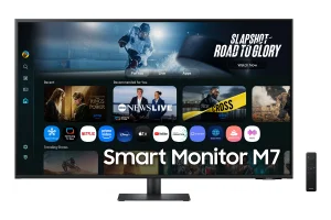 Samsung Smart Monitor M70F 43" 4K UHD VA 60Hz 4ms černý