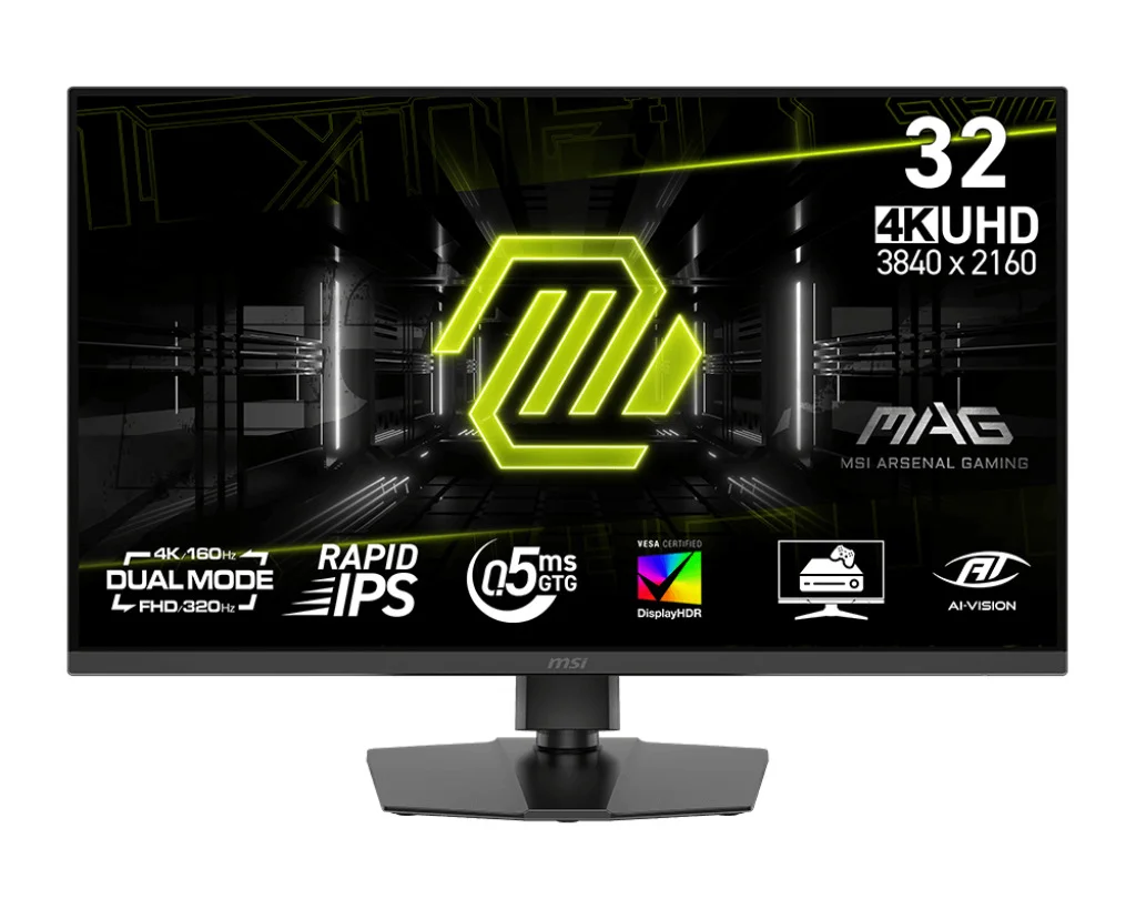 MSI MAG 322URDF E16 31,5" 4K UHD IPS 160Hz 0,5ms