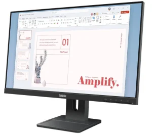 Lenovo ThinkVision E24-40 23,8" IPS FHD 100Hz 4ms černý - obrázek 2