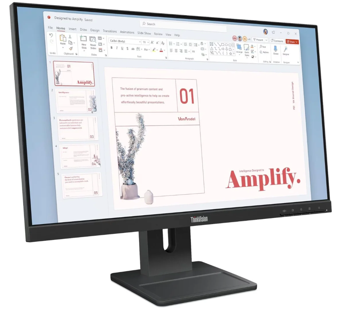 Lenovo ThinkVision E24-40 23,8" IPS FHD 100Hz 4ms černý