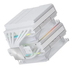 FSP Chladič CPU MP7-WA Dual, 120mm FDB Fan, White - obrázek 2