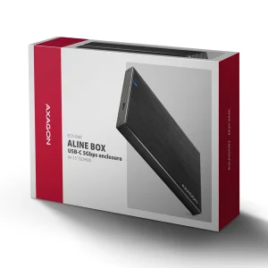 AXAGON EE25-XA6C, USB-C 5Gbps - SATA 6G, 2.5" kovový ALINE box - obrázek 8