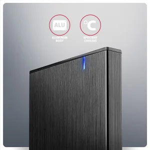 AXAGON EE25-XA6C, USB-C 5Gbps - SATA 6G, 2.5" kovový ALINE box - obrázek 4