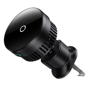 Baseus MagPro Magnetický Držák s Bezdrátovým Nabíjením 15W Black