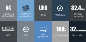 PremiumCord 8K DP1.4 0,5m - obrázek 4