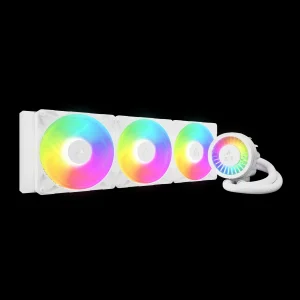 ARCTIC Liquid Freezer III Pro 420 A-RGB (White) : All-in-One CPU Water Cooler with 420mm radiator an