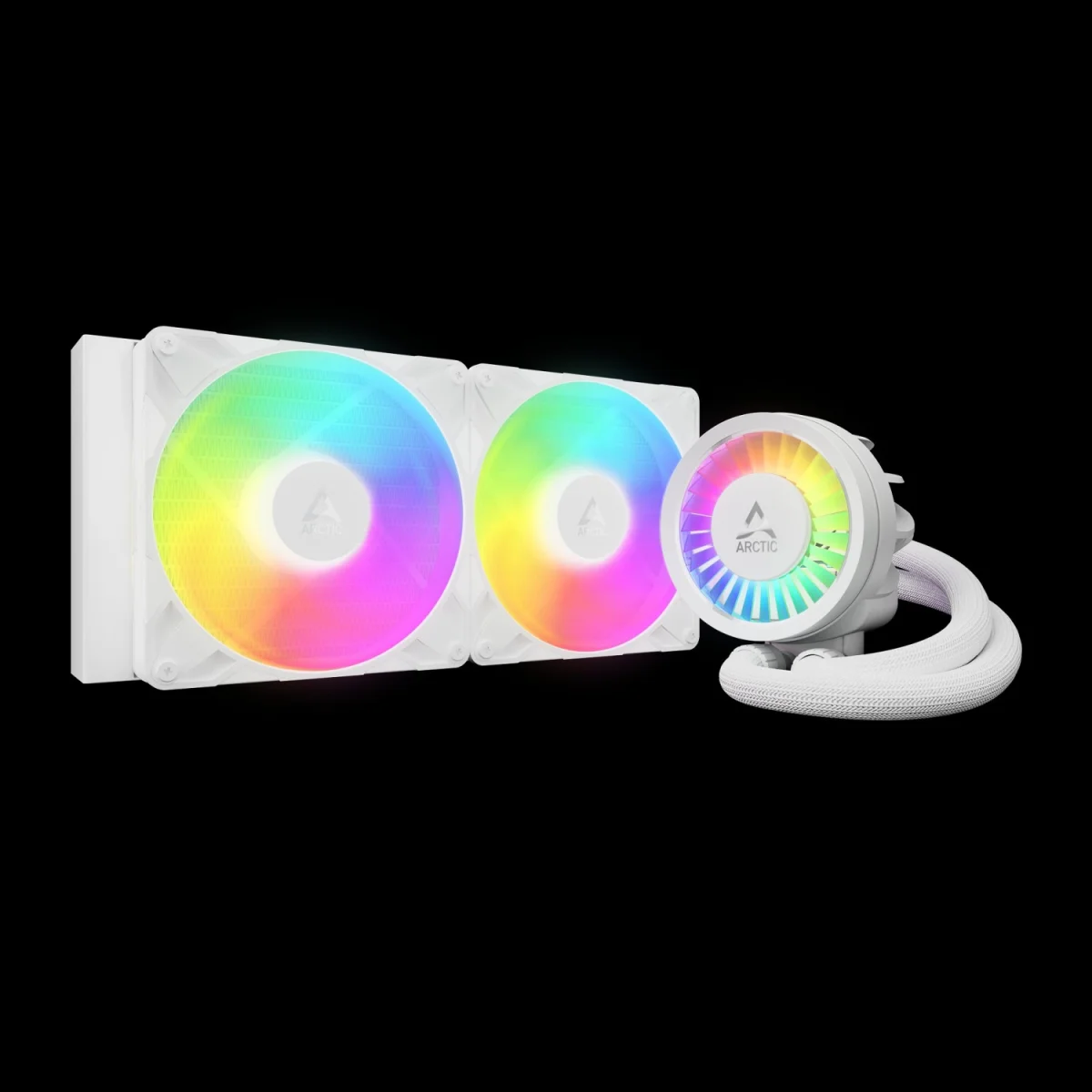 ARCTIC Liquid Freezer III Pro 280 A-RGB (White) - Multikompatibilní all-in-one vodní chladič CPU s A