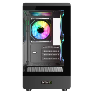 EVOLVEO Ursus, mATX/6x ARGB 120/sklo čelo + bok - obrázek 3