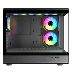 EVOLVEO Ursus, mATX/6x ARGB 120/sklo čelo + bok - obrázek 6
