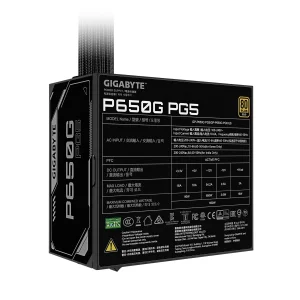 GIGABYTE P650G PCIE 5.1/650W/ATX 3.1/80PLUS Gold - obrázek 4
