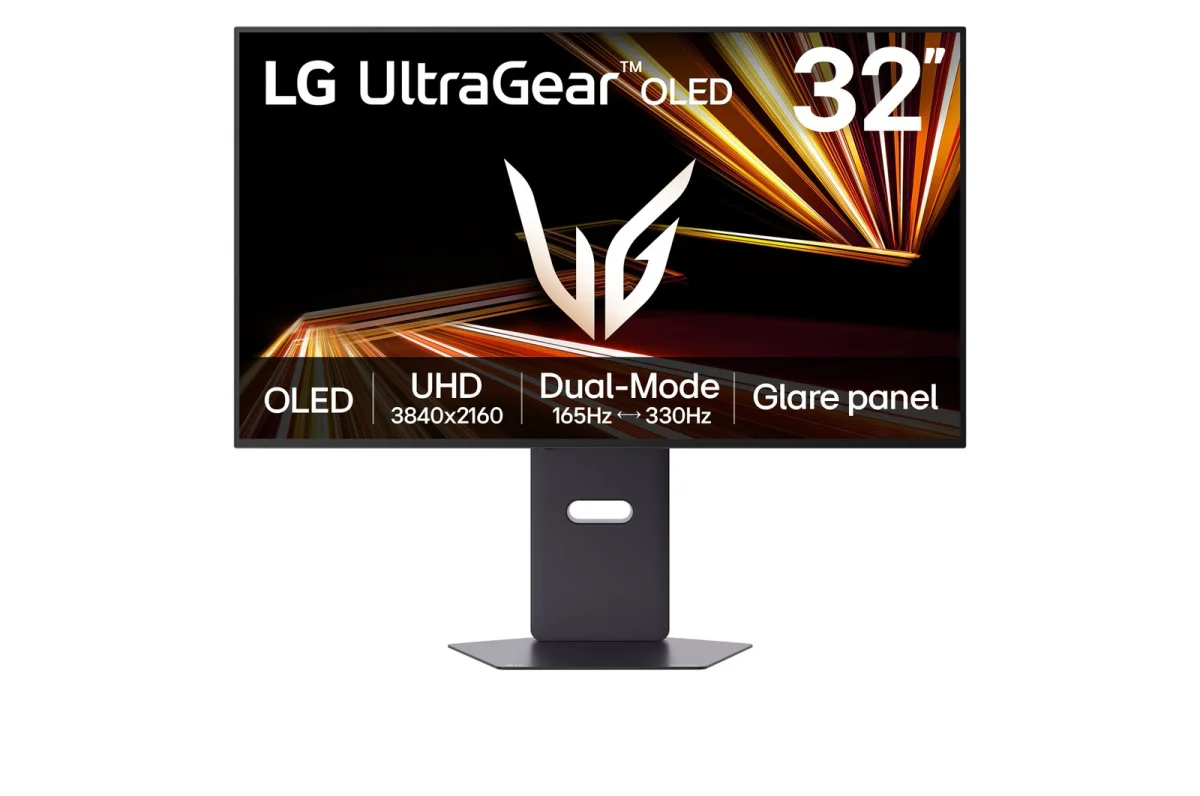 LG UltraGear 32GX850A-B 32" OLED 4K UHD 165Hz 0,03ms