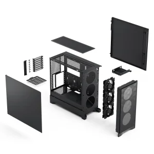 Fractal Pop 2 Air/Midi Tower/Černá - obrázek 2