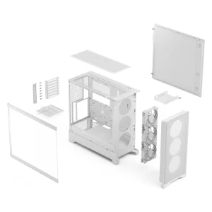 Fractal Pop 2 Air/Midi Tower/Transpar./Bílá - obrázek 8