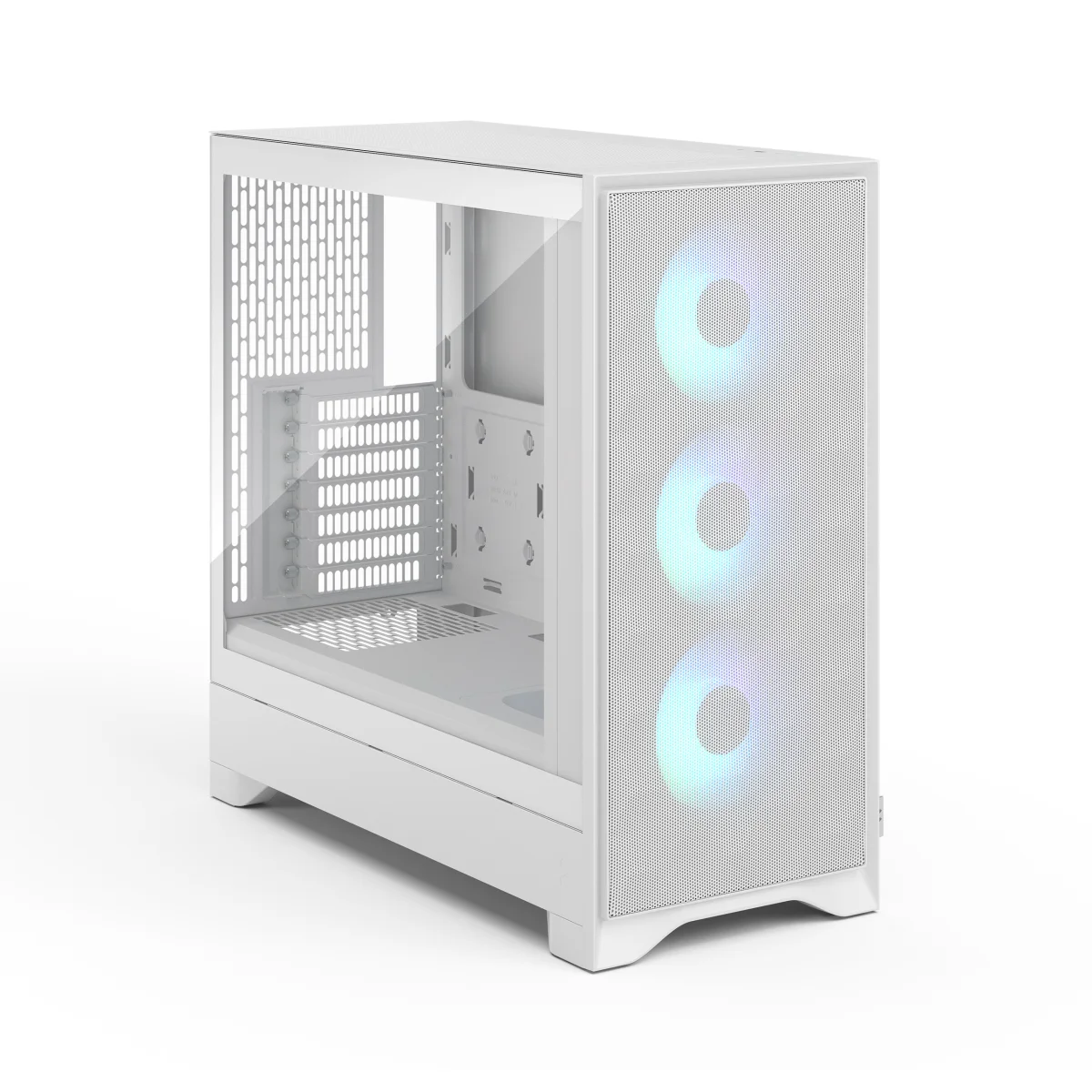 Fractal Pop 2 Air/Midi Tower/Transpar./Bílá