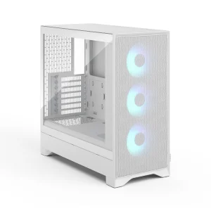 Fractal Pop 2 Air/Midi Tower/Transpar./Bílá
