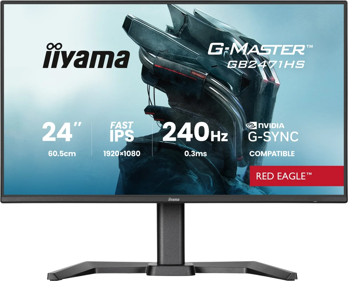 IIYAMA G-Master GB2471HS-B1 23,8" IPS FHD 240Hz 0,3ms černý