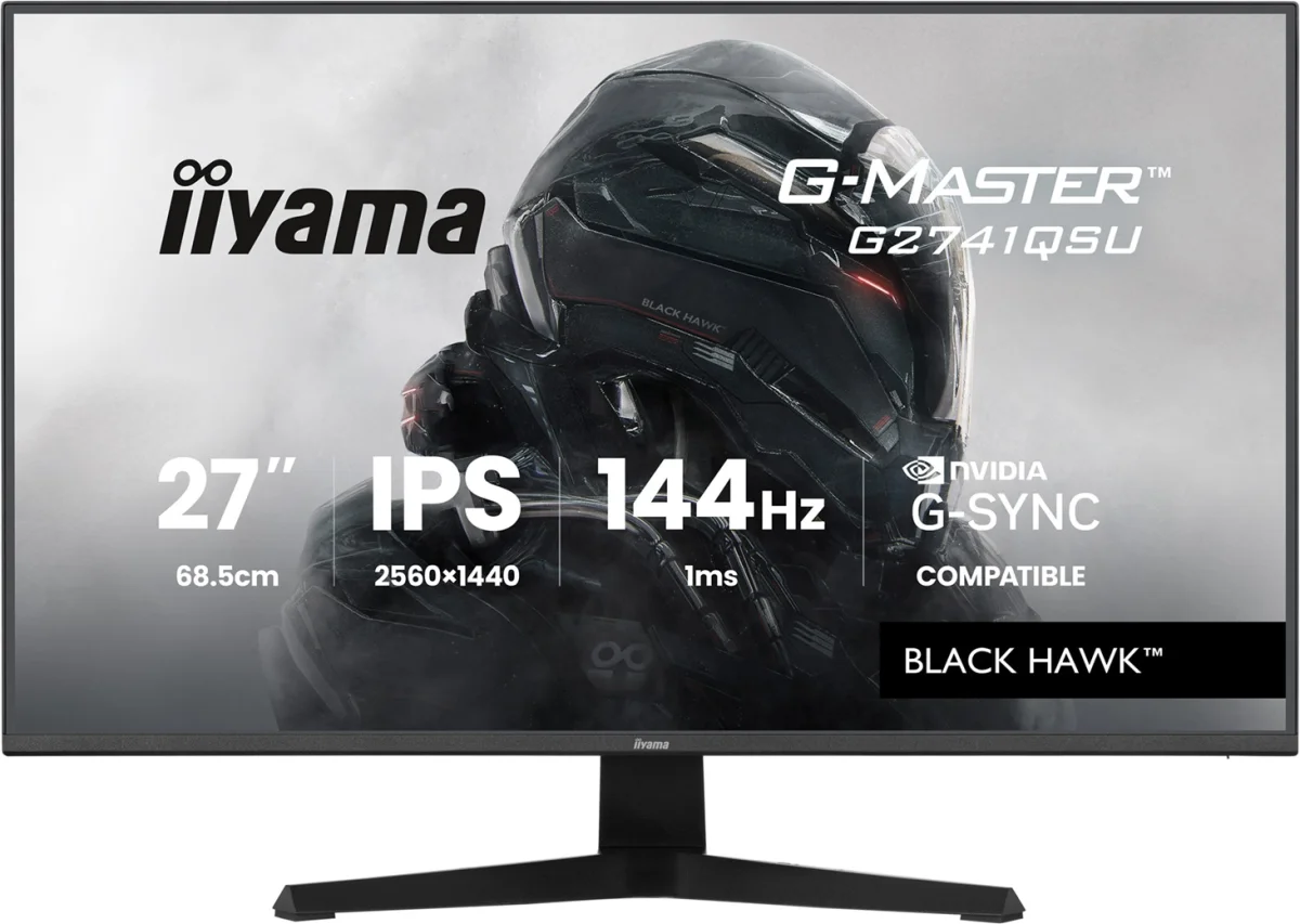 IIYAMA G-Master G2741QSU-B1 27" QHD IPS 144Hz 1ms