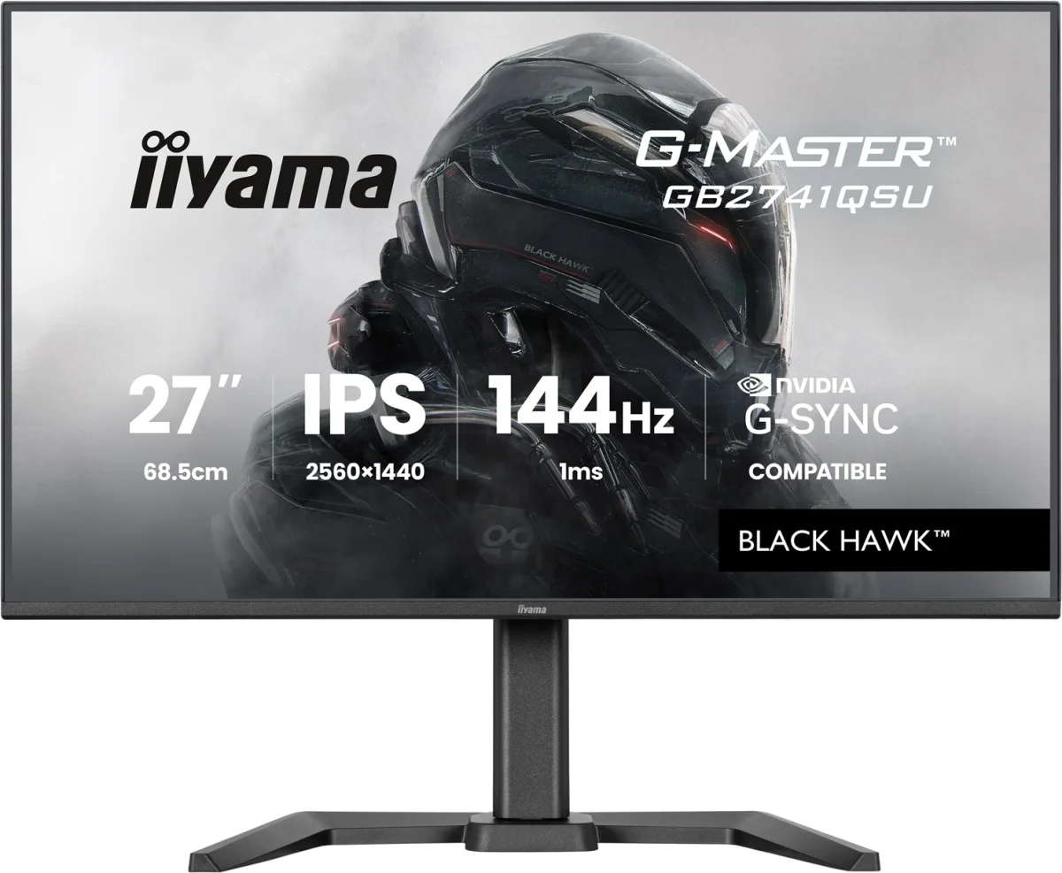 IIYAMA G-Master GB2741QSU-B1 27" IPS QHD 144Hz 1ms