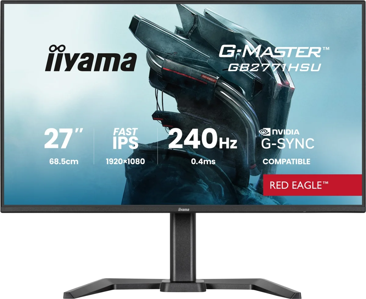 IIYAMA G-Master GB2771HSU-B1 27" IPS FHD 240Hz 0,4ms