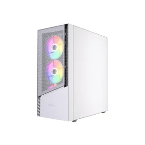 GEMBIRD Fornax 4300W/Midi Tower/Transpar./Bílá - obrázek 3