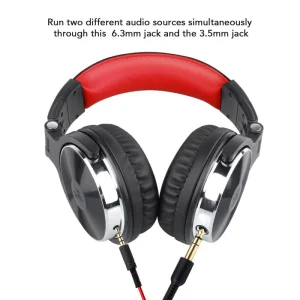 OneOdio Pro-10 DJ/Jack/Červená - obrázek 3