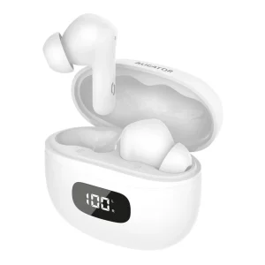 Sluchátka ALIGATOR PODS ANC TWS08, bílá - obrázek 3