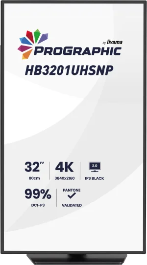 IIYAMA ProGraphic HB3201UHSNP-B1 31,5" IPS 4K UHD 60Hz 4ms - obrázek 6