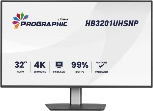 IIYAMA ProGraphic HB3201UHSNP-B1 31,5" IPS 4K UHD 60Hz 4ms