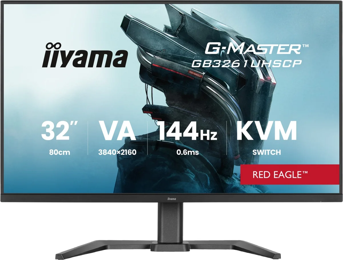 IIYAMA G-Master GB3261UHSCP-B1 31,5" 4K UHD VA 144Hz 0,6ms
