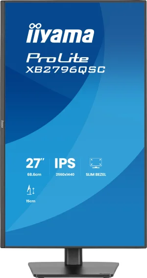 iiyama ProLite XB2796QSC-B1 27" IPS QHD 75Hz Monitor - obrázek 2