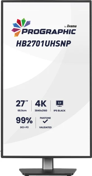 IIYAMA ProGraphic HB2701UHSNP-B1 27" IPS 4K UHD 60Hz 4ms černý - obrázek 6