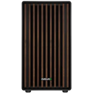 EVOLVEO Panthera, mATX/3x ARGB 120/dřevo+sklo - obrázek 8