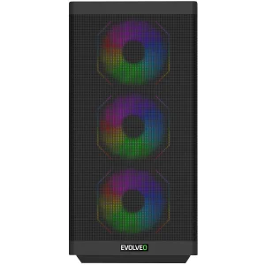 EVOLVEO Scorpio, Big Tower/4x ARGB/sklo+mřížka - obrázek 4