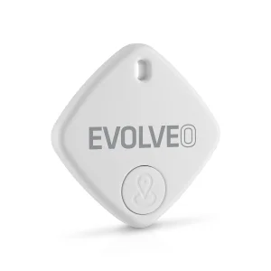 EVOLVEO TrackTag, Bluetooth lokátor s Apple Find My, bílý