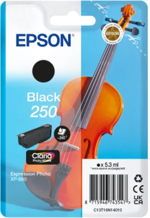 Inkoustová náplň Epson 250 T16N1 černá 5,3 ml