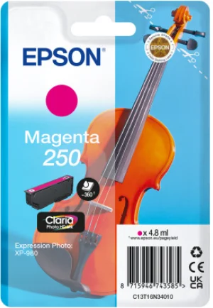 Inkoustová náplň Epson 250 T16N3 purpurová 4,8 ml
