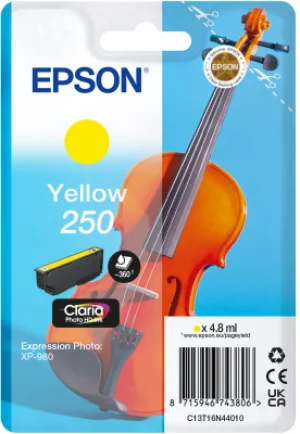 Inkoustová náplň Epson 250 žlutá