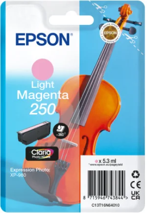 Inkoustová náplň Epson 250 světle purpurová