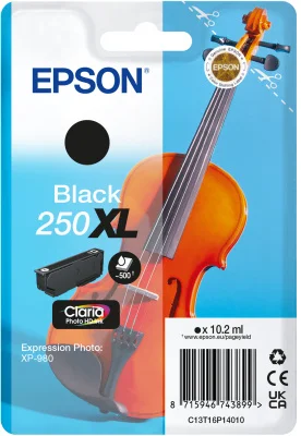 Inkoustová náplň Epson 250XL T16P1 černá