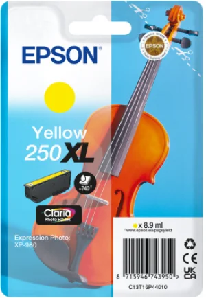 Inkoustová náplň Epson 250XL žlutá