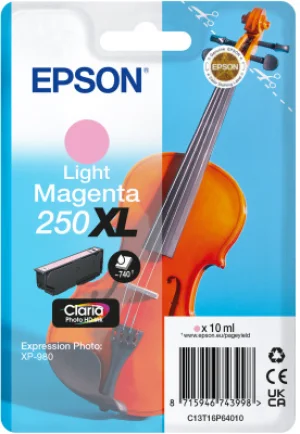 Inkoustová náplň Epson 250XL světle purpurová